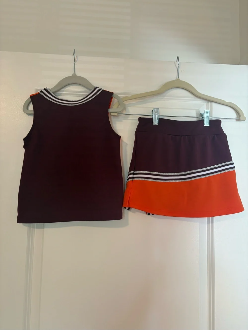 Colosseum Orange and Maroon Virginia Tech Cheer Set